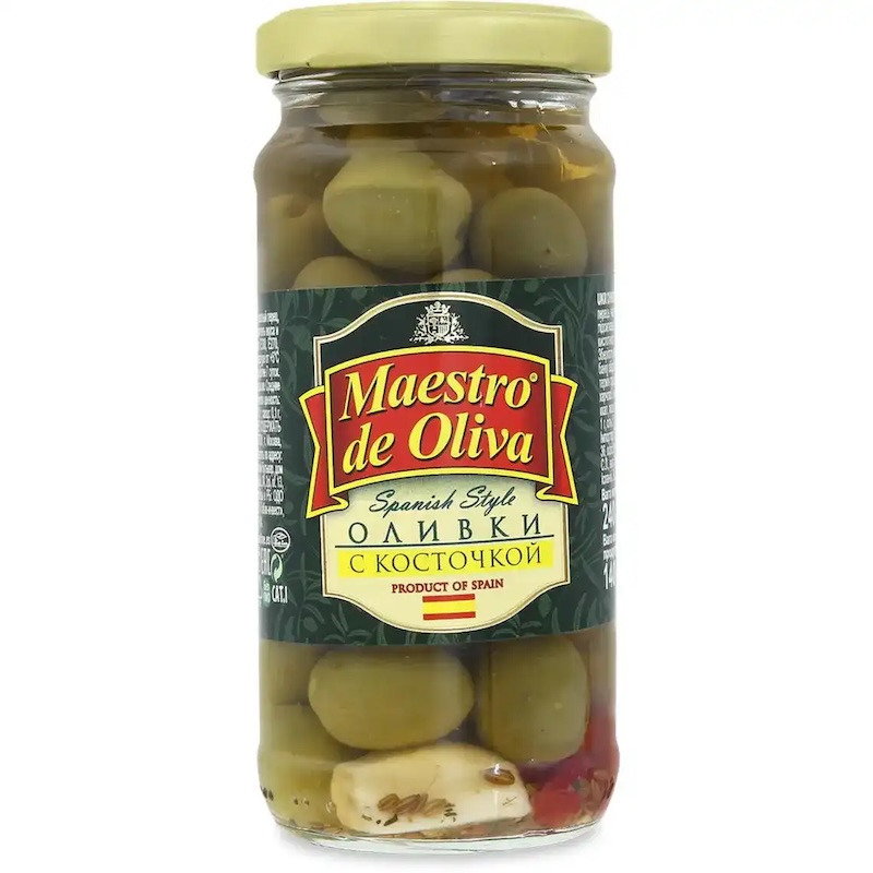 Оливки Maestro de Oliva з/к скл.240г